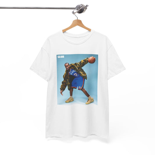 Shai Gilgeous Alexander Graphic T Shirt OKC Basketball Retro Heavy Cotton