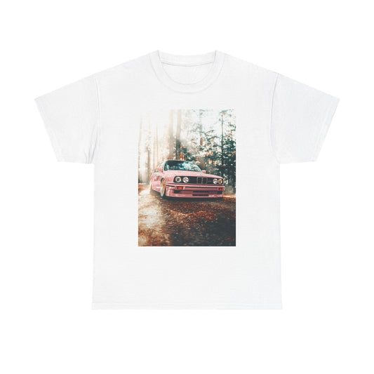 BMW Graphic T Shirt M Series Coupe Retro Unisex Heavy Cotton Tee