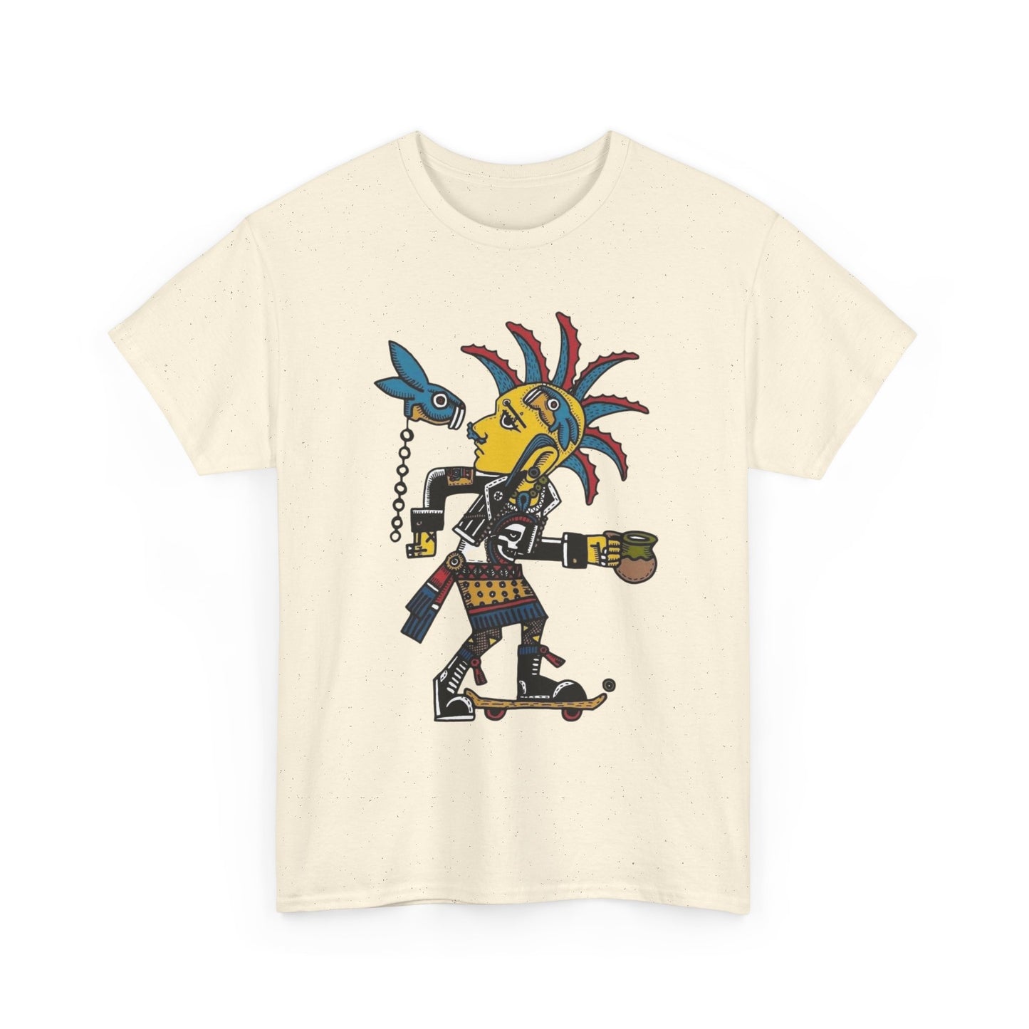Ancient Skateboarding Graphic T Shirt Unisex Heavy Cotton NEW Tee