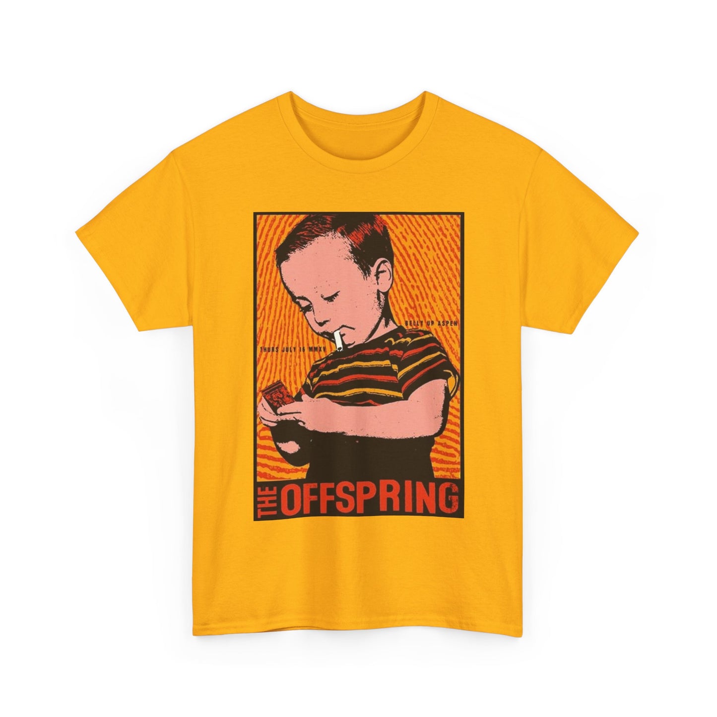 The offspring shirt vintage art retro cigarette band rock Unisex Heavy Cotton