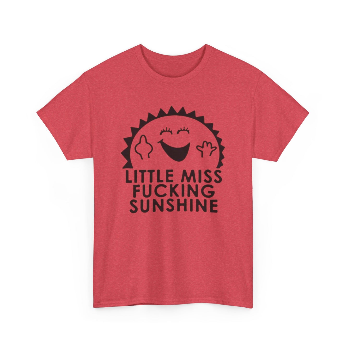 Little Miss Sunshine Funny T Shirt Unisex Heavy Cotton Tee