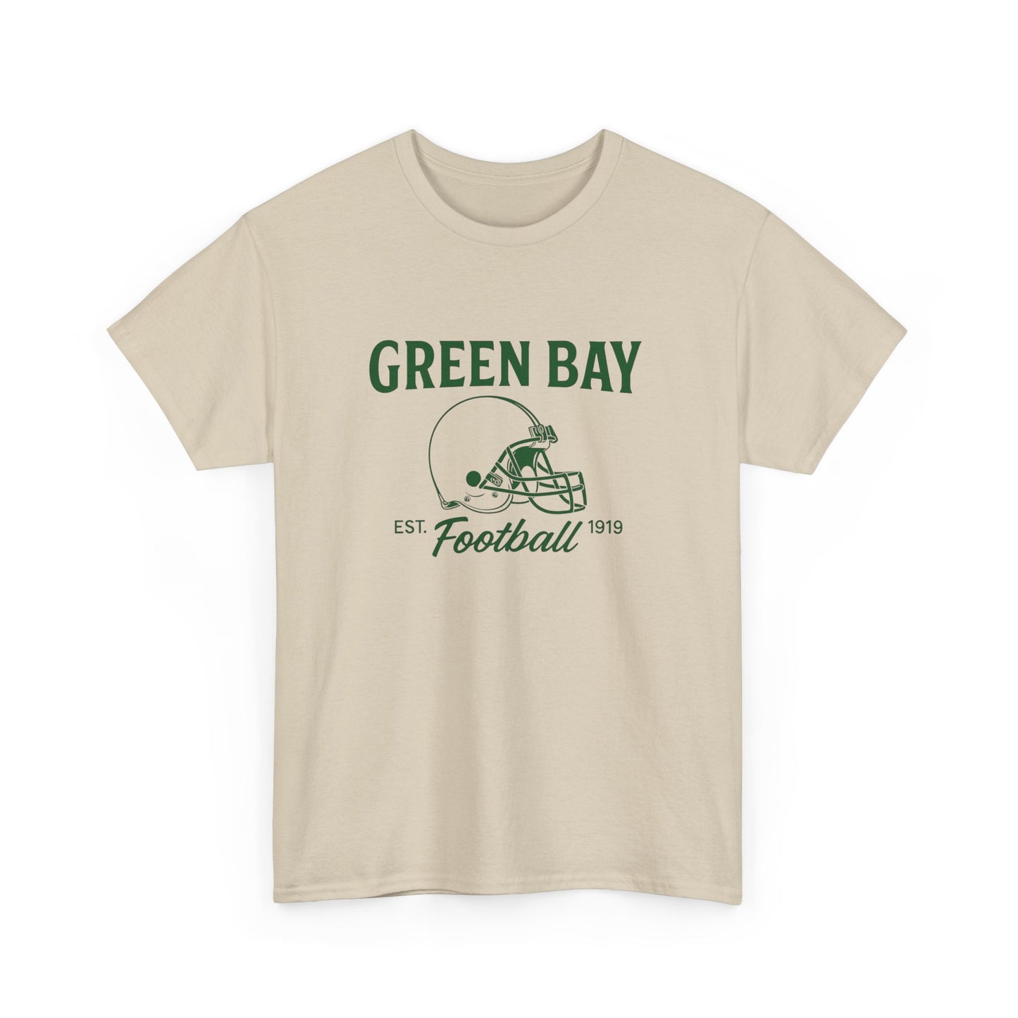 Green Bay Football Retro Graphic T Shirt ADULT NEW