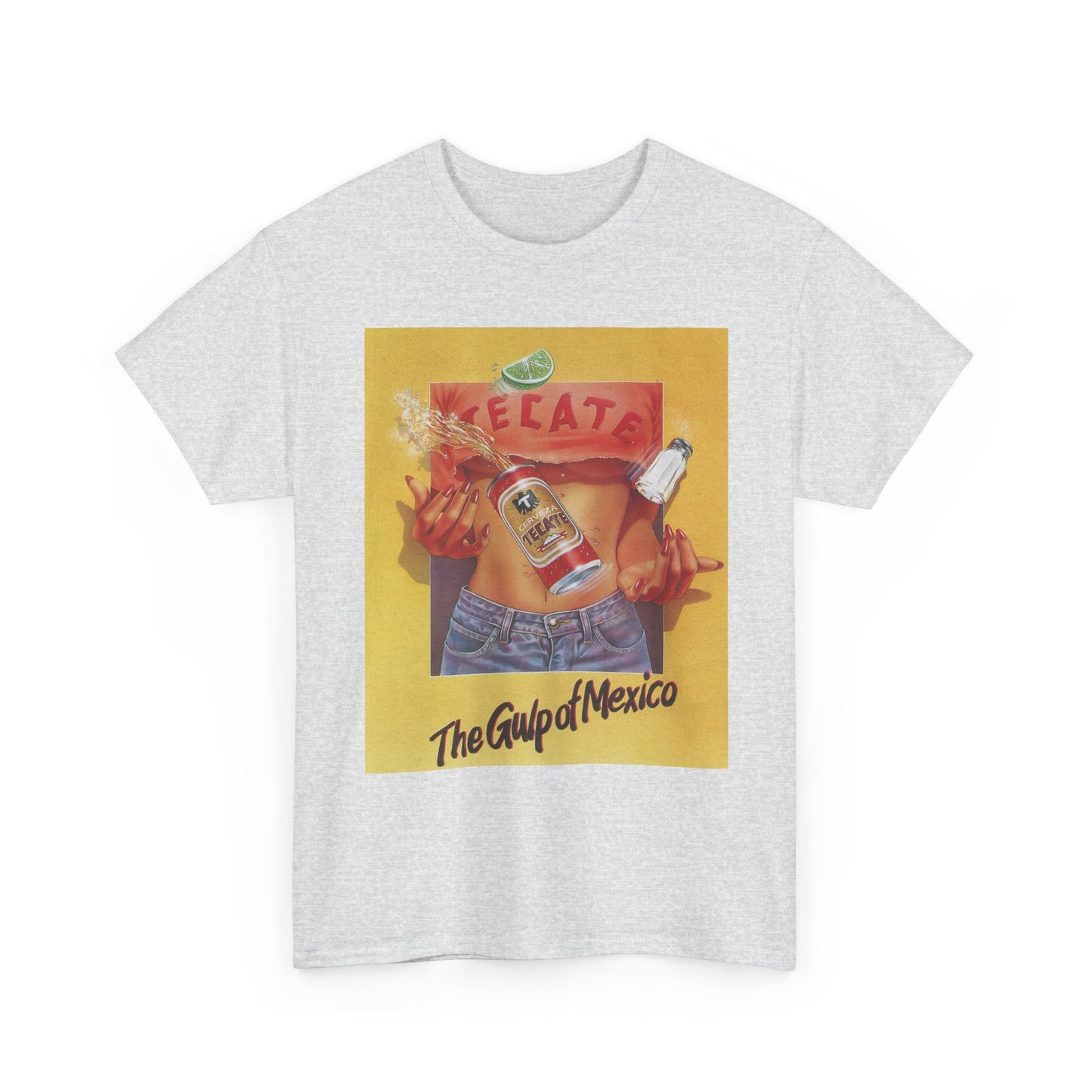 Tecate Beer Graphic T Shirt Vintage Mexican Beer Retro Unisex Heavy Cotton Tee