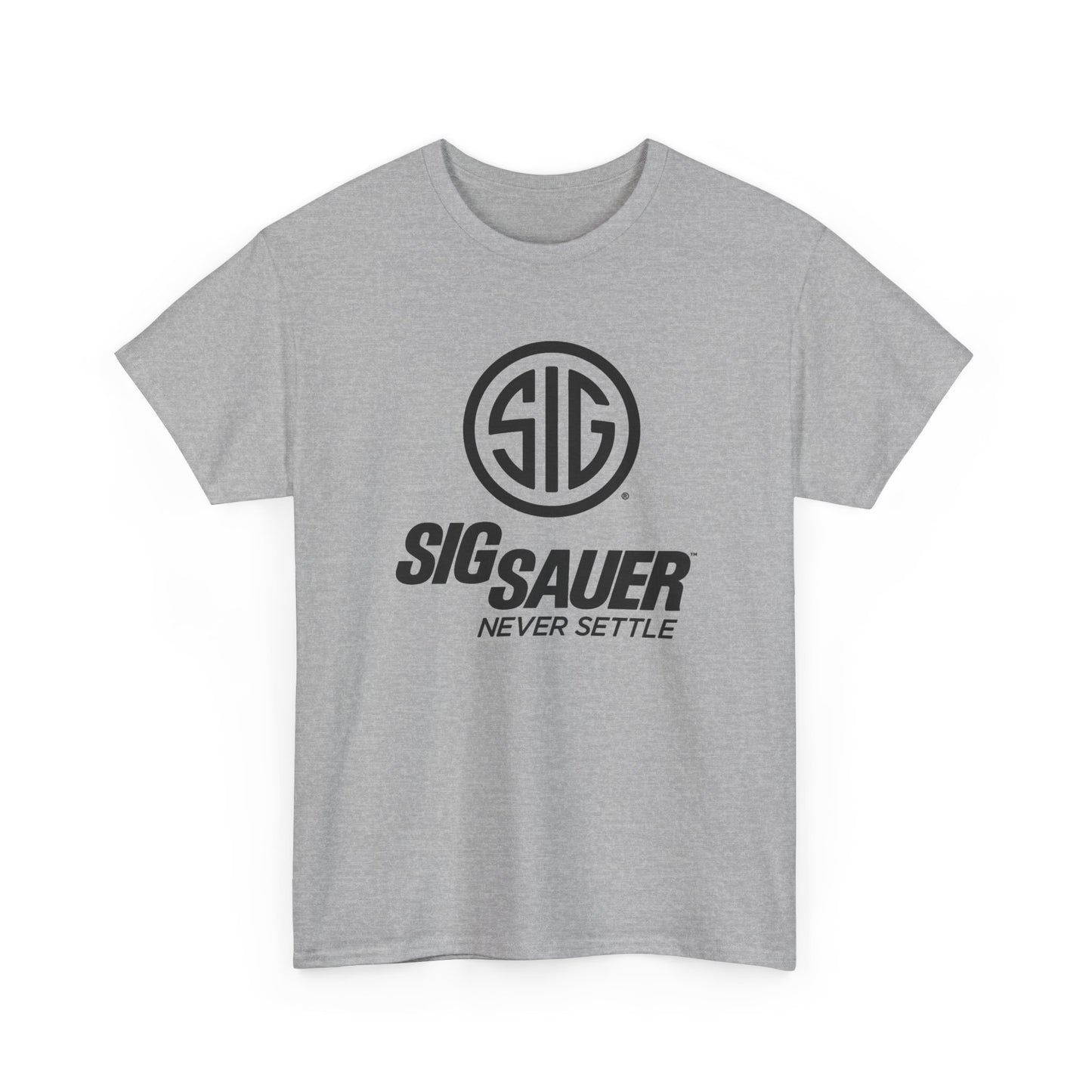 Sig Sauer Retro Graphic T Shirt Unisex Heavy Cotton Tee