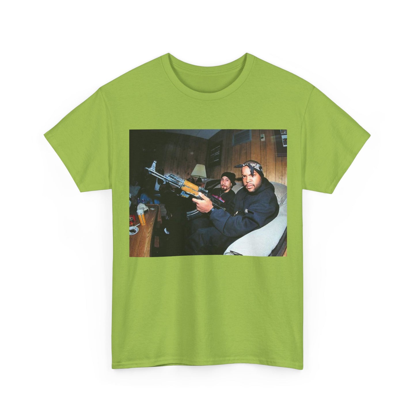 Ice cube T-shirt vintage 90s NWA California retro meme Unisex Heavy Cotton Tee