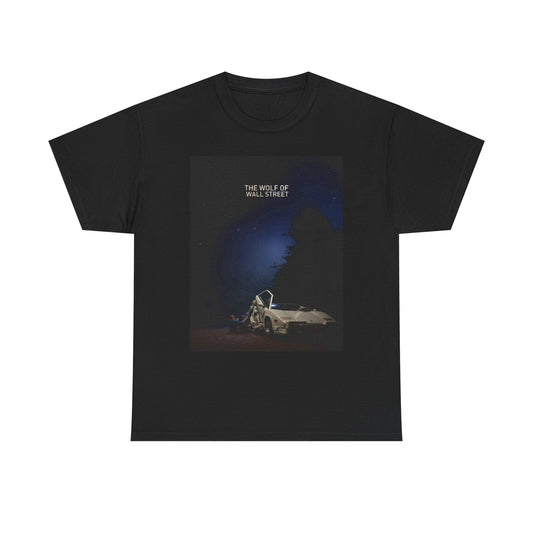 The Wolf Of Wall Street Graphic T Shirt Vintage Unisex Heavy Cotton Tee