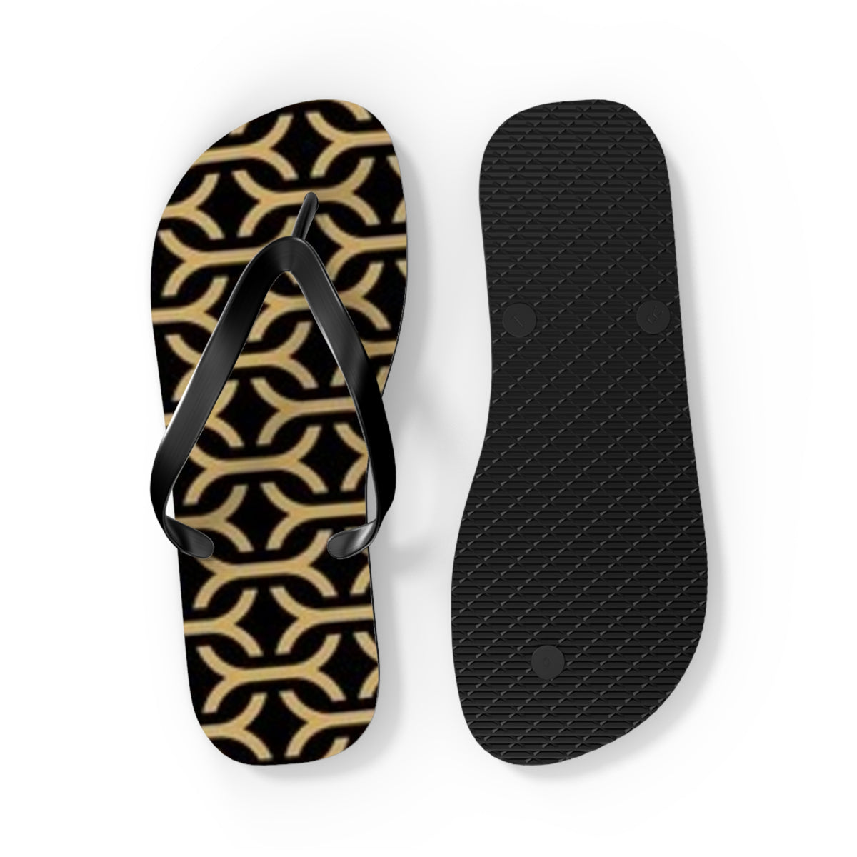 Brown Monogram Flip Flops, Sandals Slides, Summer Footwear, Brand New