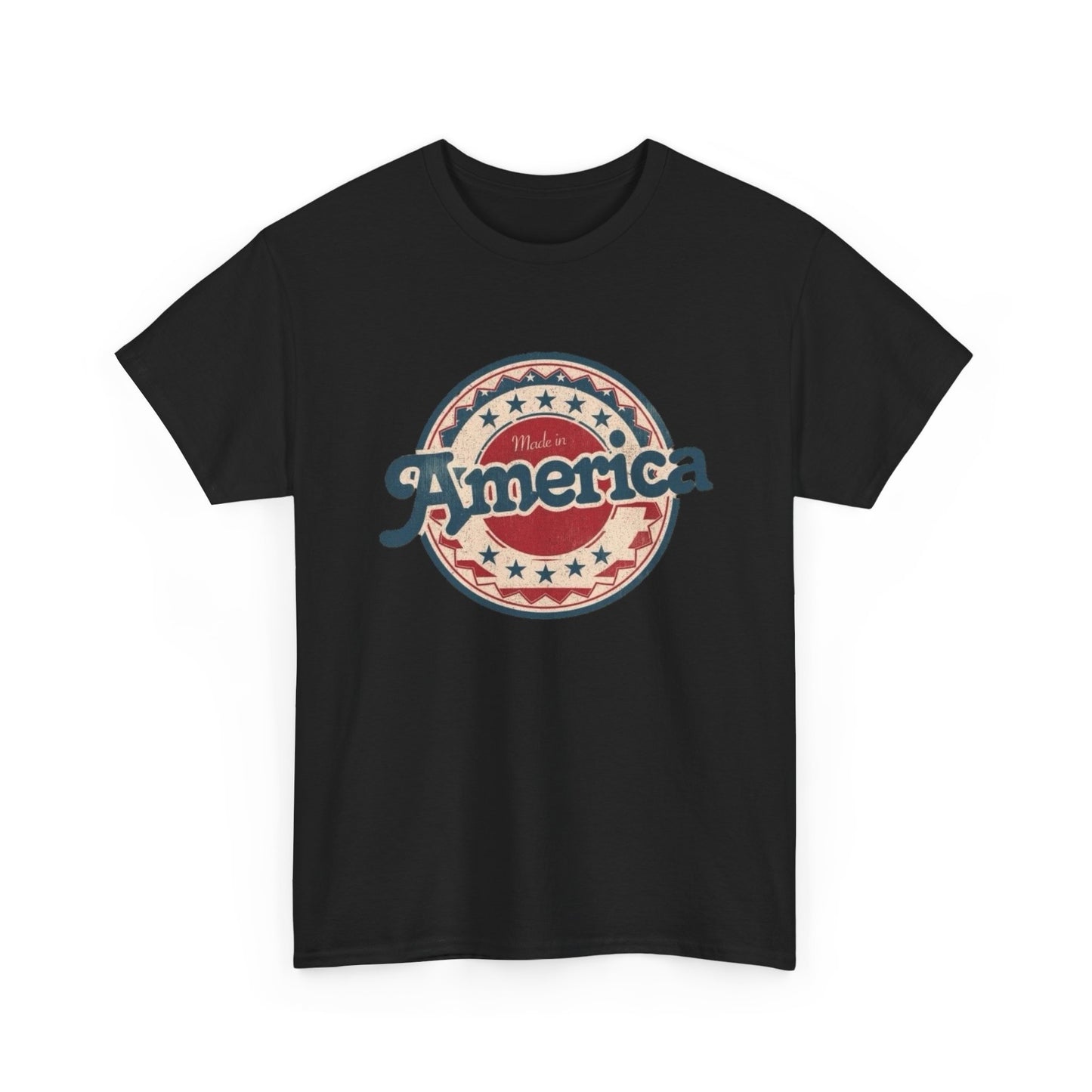 Made In America Graphic T Shirt Unisex NEW Heavy Cotton Tee
