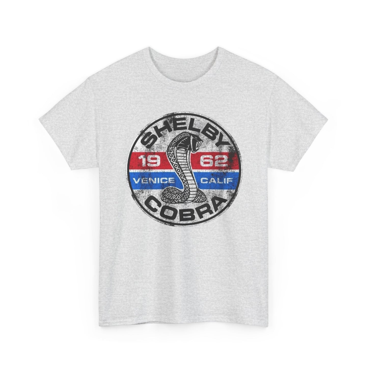 Shelby Cobra Racing Graphic T Shirt Unisex Heavy Cotton Tee