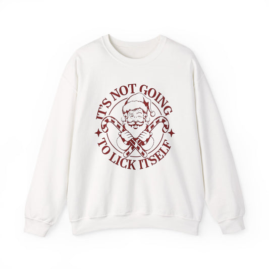 Santa Sex Jokes Funny Sweater NEW Unisex Heavy Blend™ Crewneck Sweatshirt