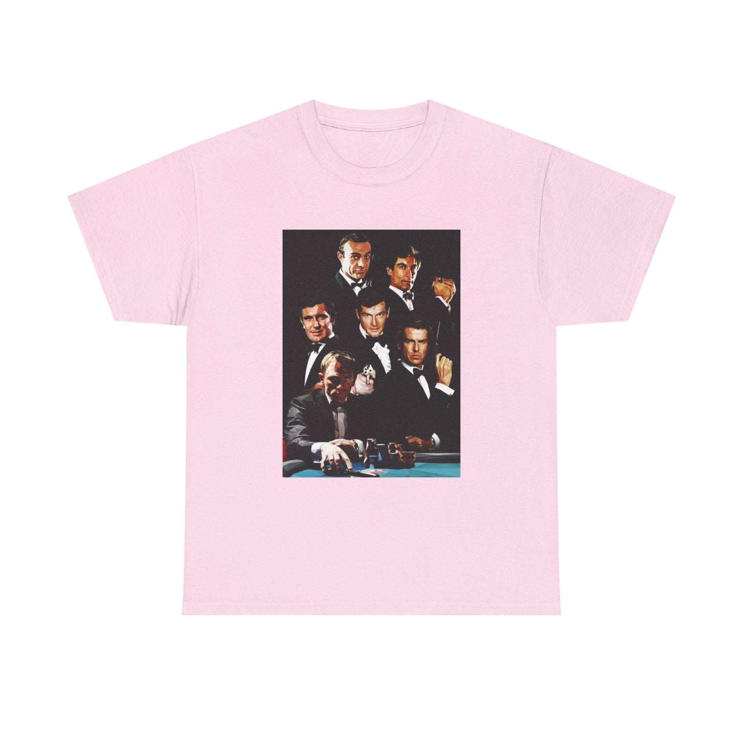 James Bond T-shirt Vintage Bond Collection Merch Unisex Heavy Cotton Tee