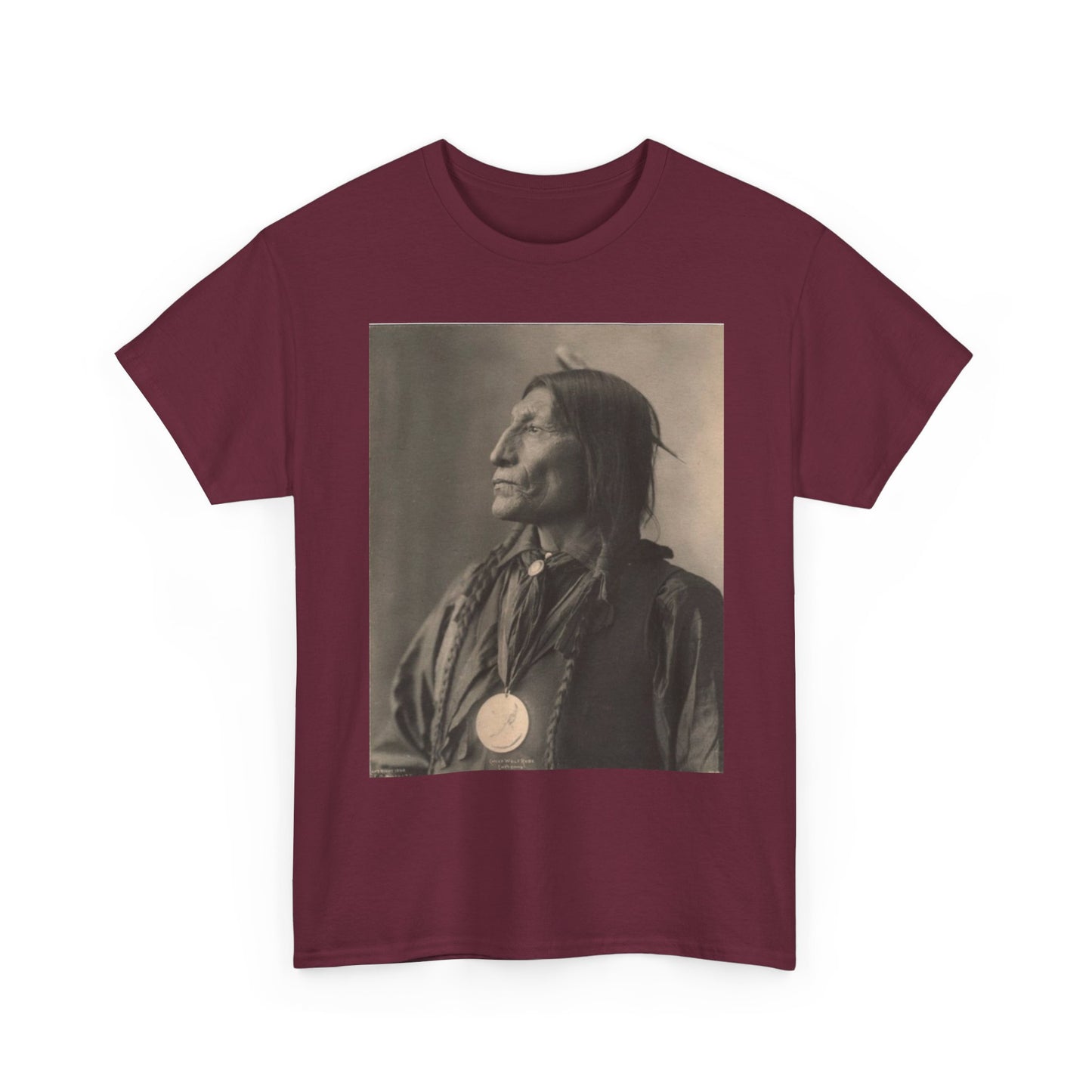 Native American Vintage T Shirt Graphic Men's Heavy Cotton Tee
