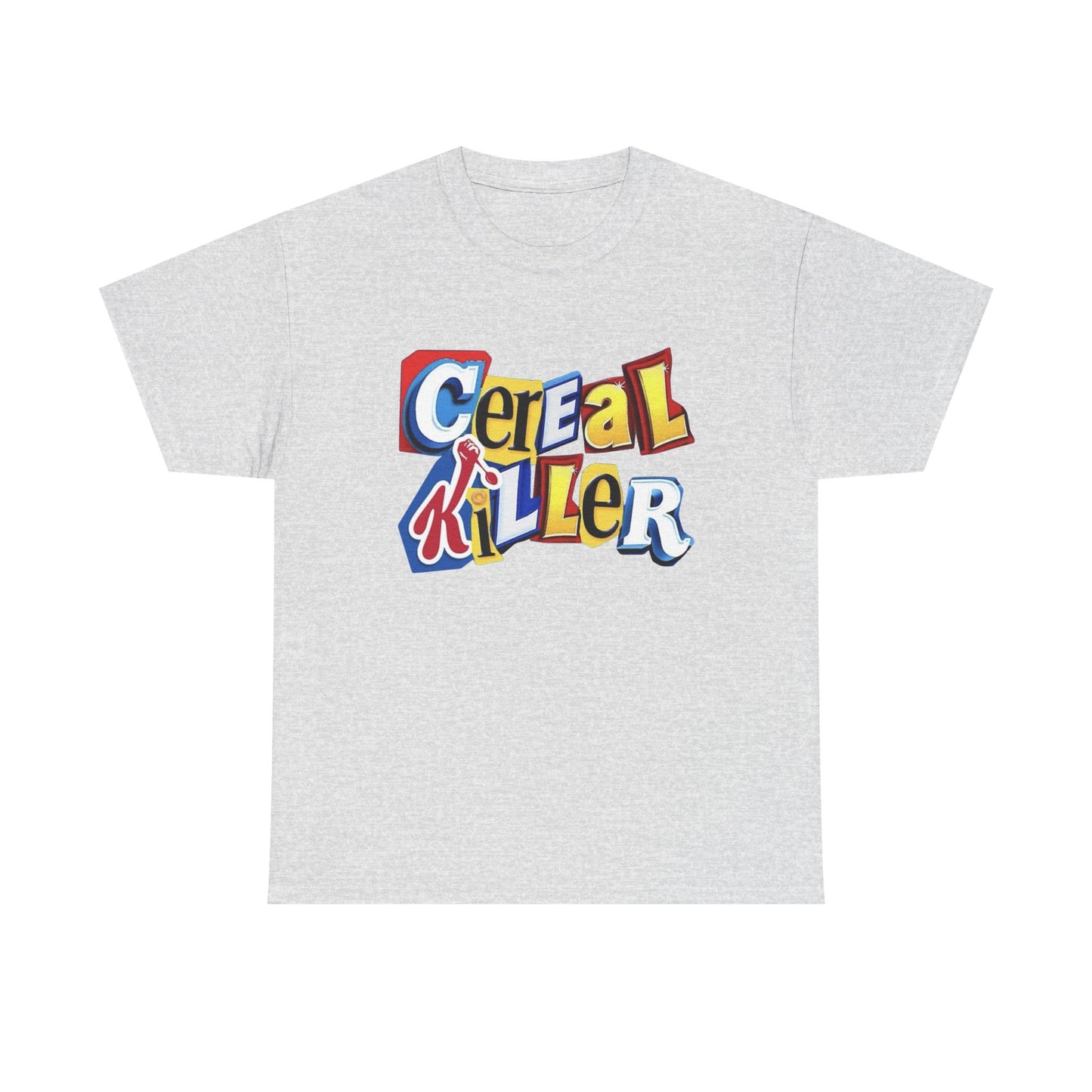 Cereal Killer Funny Graphic T Shirt NEW Adult Regular Sizing Tee