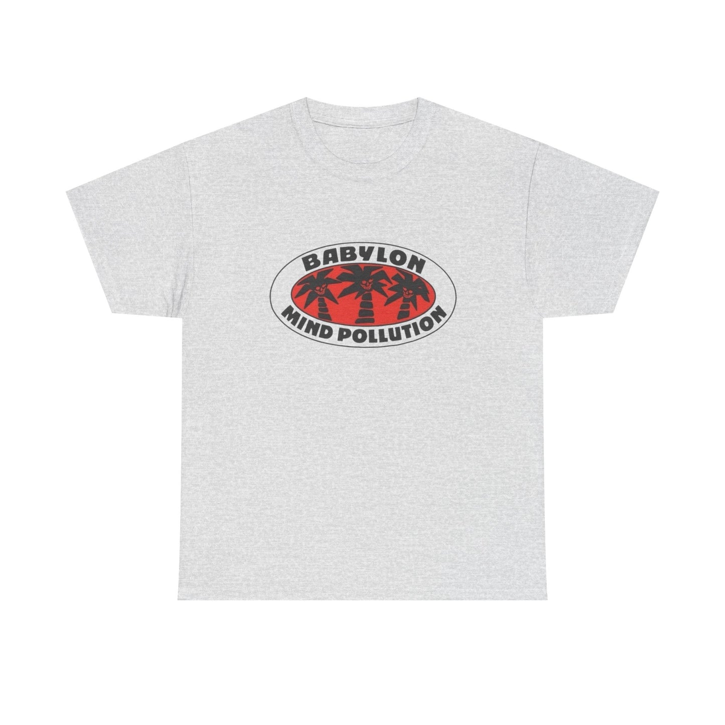 Babylon Mind Pollution Graphic T Shirt NEW Adult Regular Heavy Cotton Tee