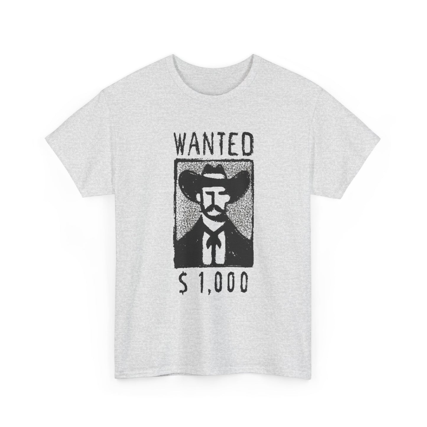 Wild Wild West Wanted Graphic T Shirt NEW ADULT Unisex Heavy Cotton Tee