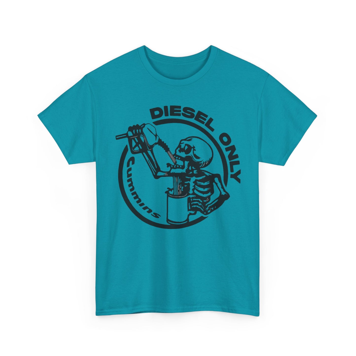 Diesel Only Cummins Graphic T Shirt Unisex Heavy Cotton Tee NEW
