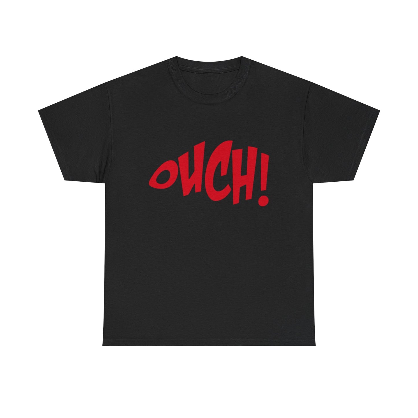 Ouch Graphic T Shirt Unisex Heavy Cotton Tee