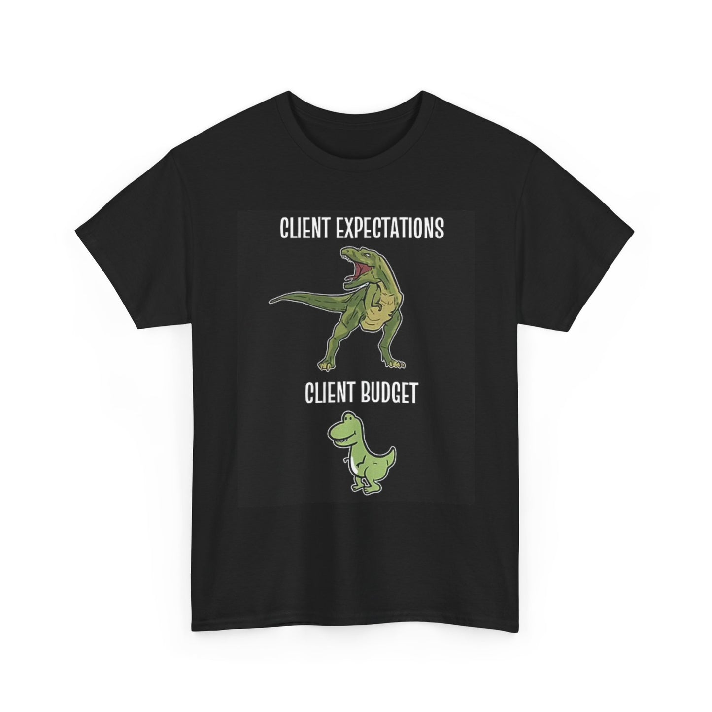 Graphic Designer Graphic T Shirt Funny Dinosaur Unisex Heavy Cotton Tee