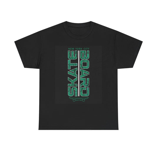 New York Skateboards T Shirt Unisex Heavy Cotton Tee