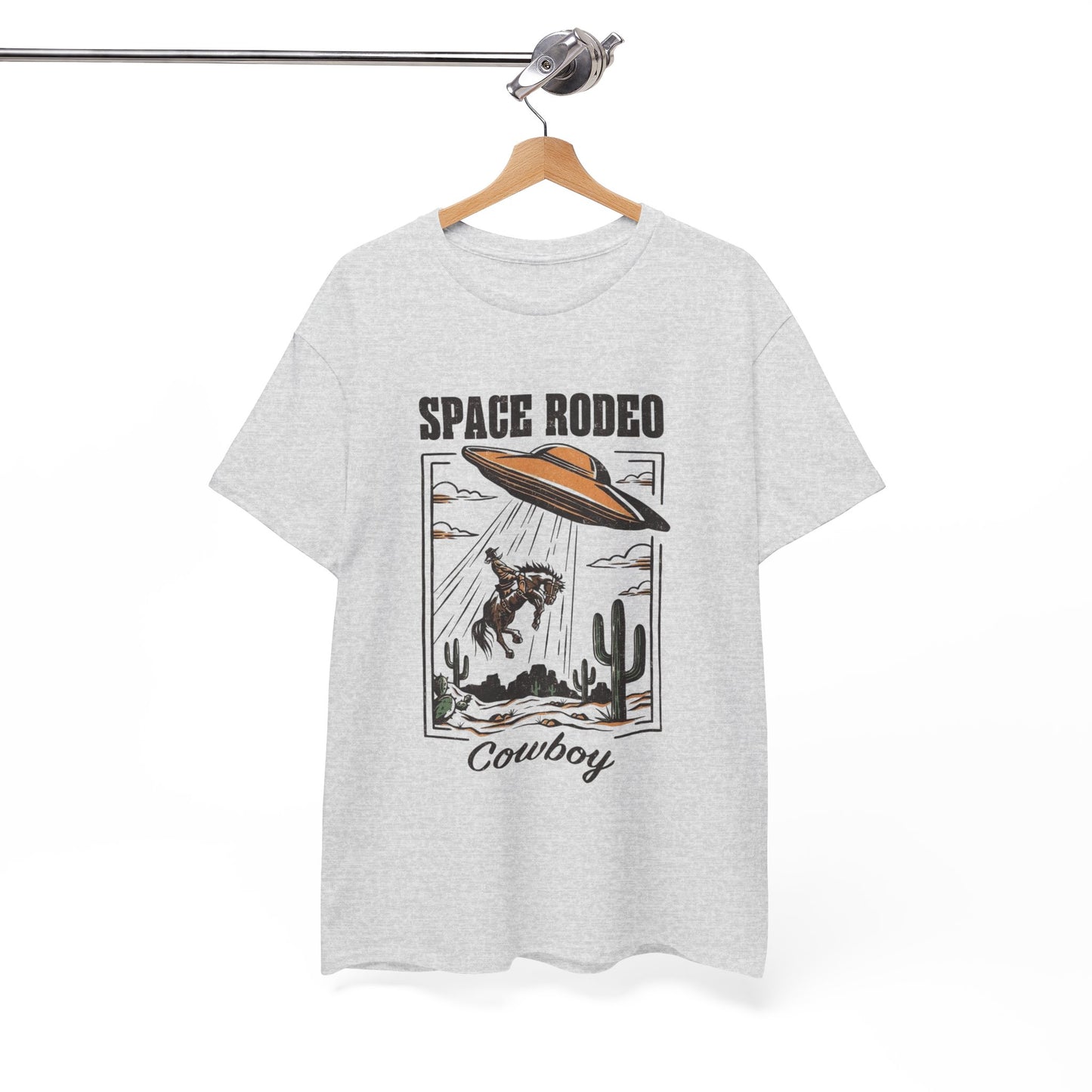 Space Rodeo Cowboy Graphic T Shirt Heavy Cotton Tee NEW ADULT UNISEX