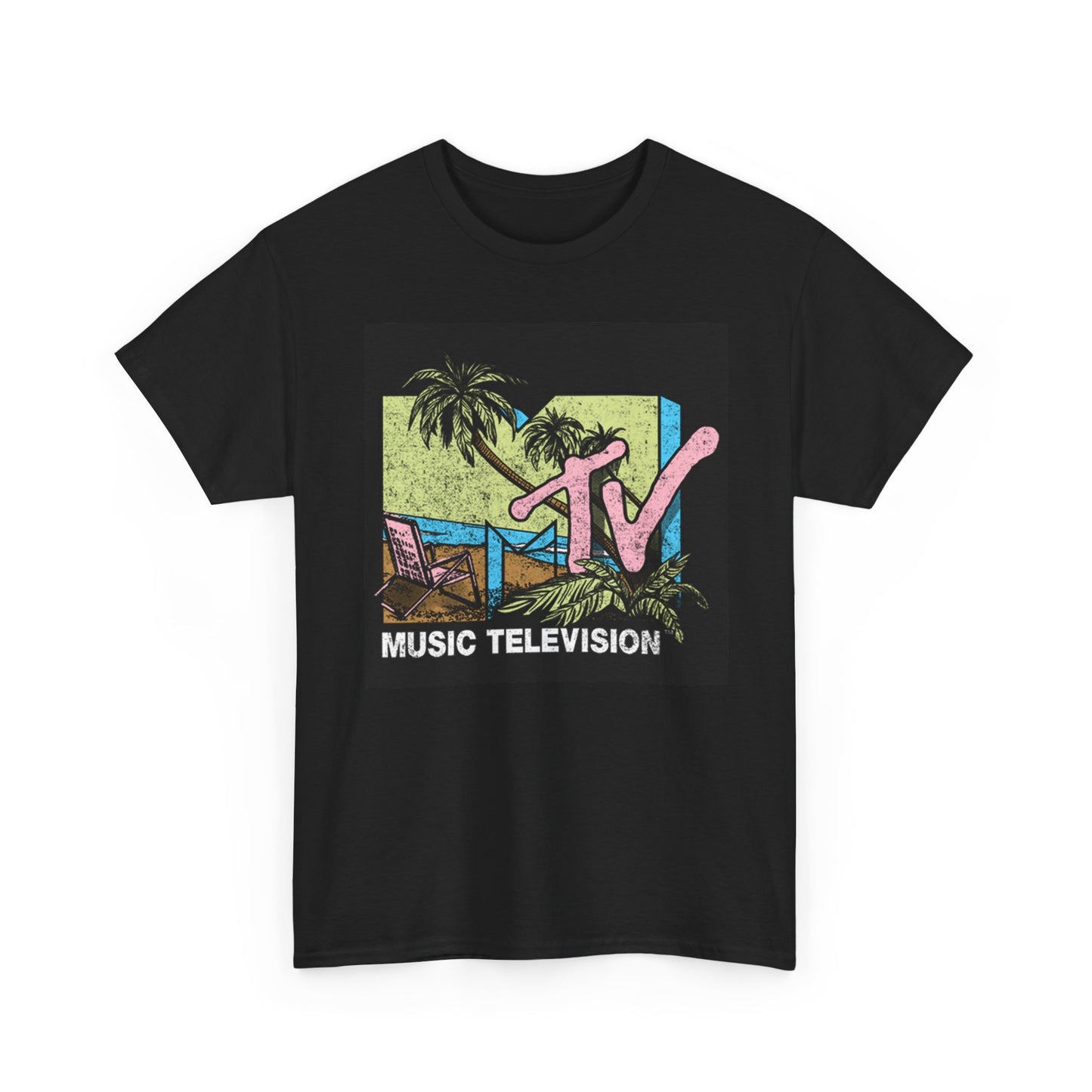MTV Spring Break Graphic T Shirt Vintage Unisex Heavy Cotton Tee