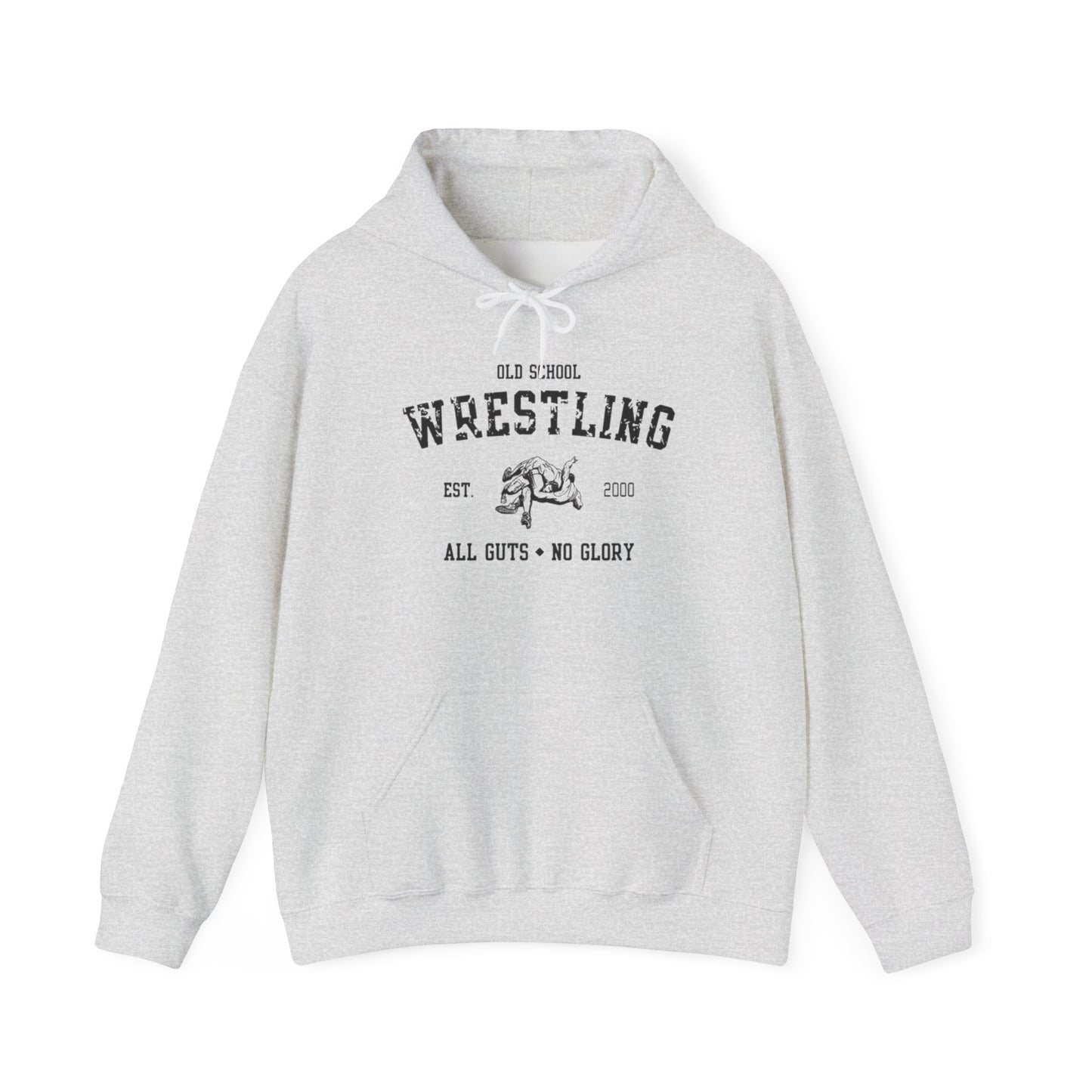 Old School Wrestling Graphic Hoodie Heavy Blend™ NEW Sweatshirt