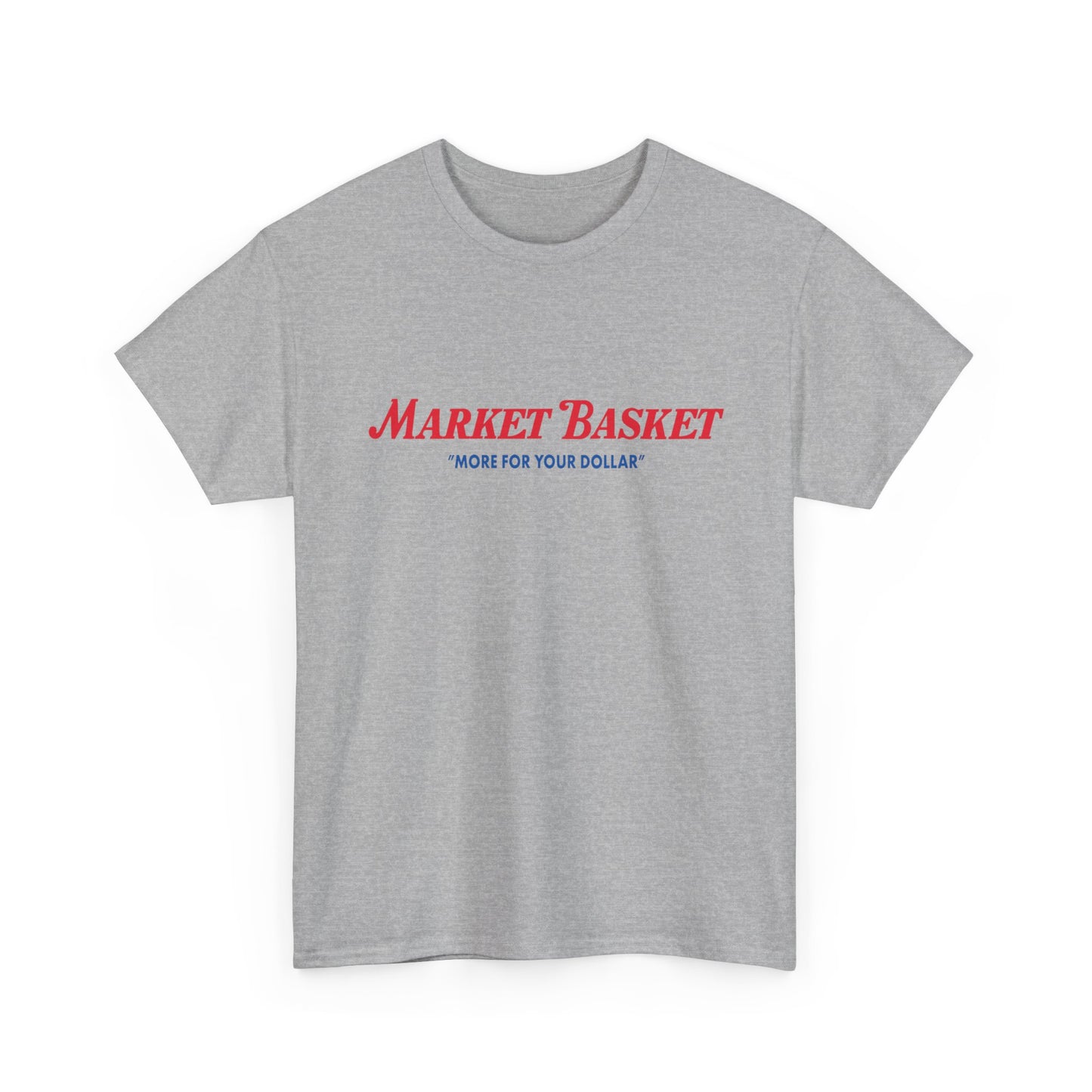 Boston vintage market basket New England retro patriots Heavy Cotton Tee