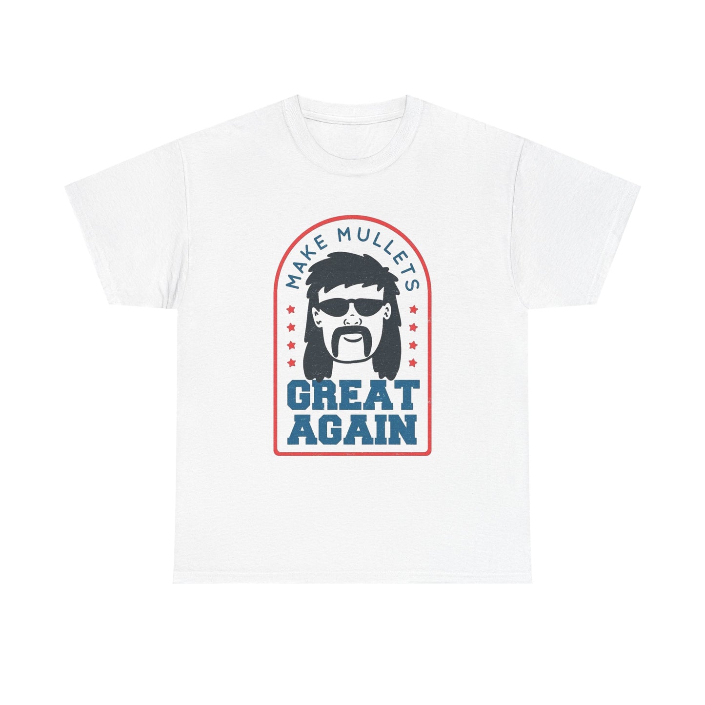 Make Mullets Great Again Funny Graphic T Shirt NEW ADULT