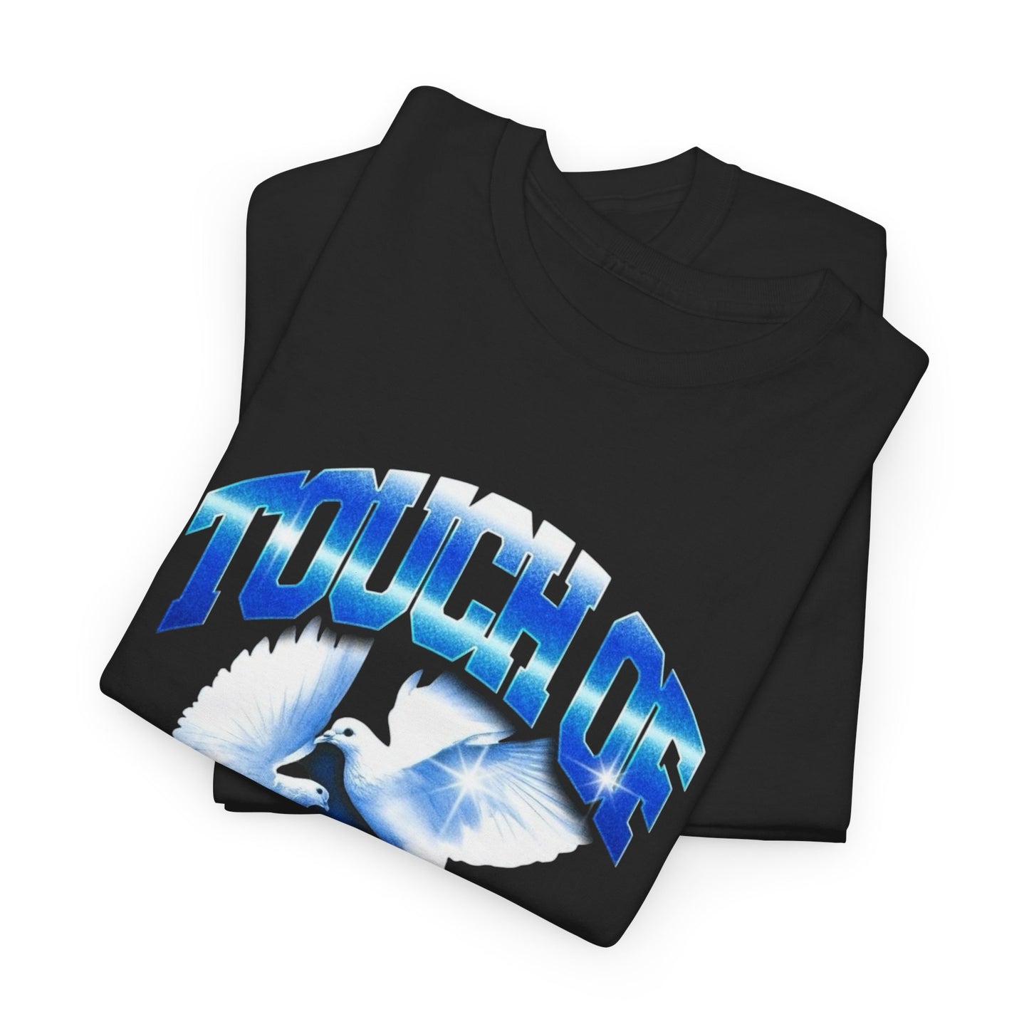 A Touch Of Heaven Retro 90's Graphic T Shirt Unisex Heavy Cotton Tee