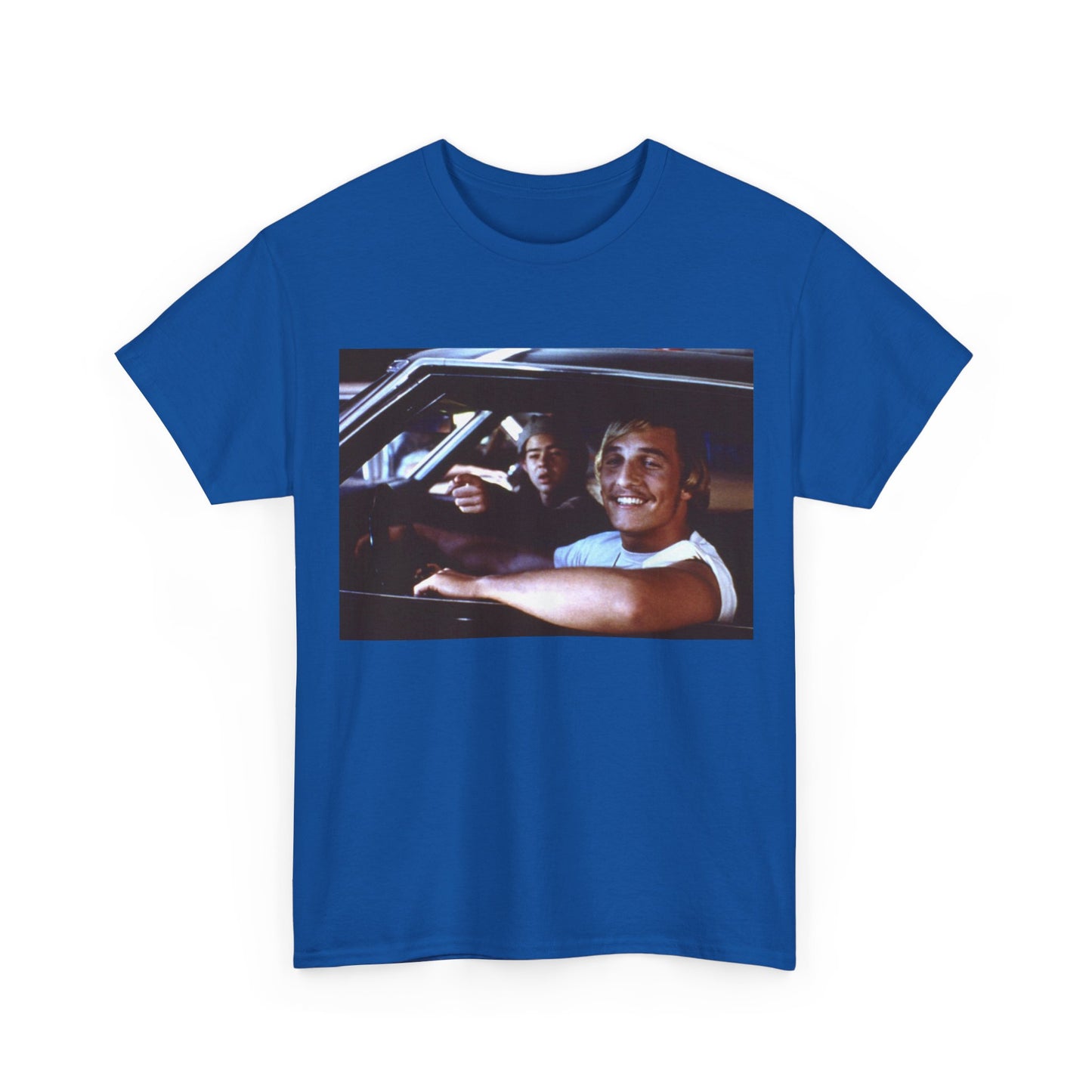 Dazed and Confused Tshirt Vintage Movie Poster Retro Texas Unisex Heavy Cottonn