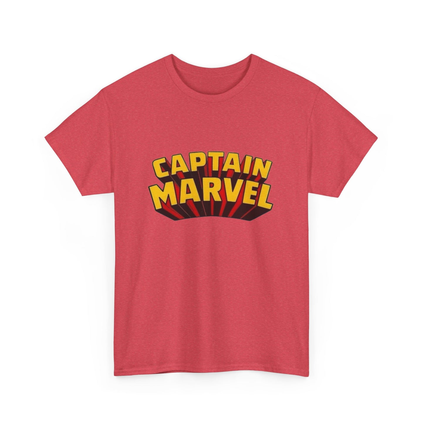 Captain Marvel Graphic T Shirt NEW Unisex Heavy Cotton Tee