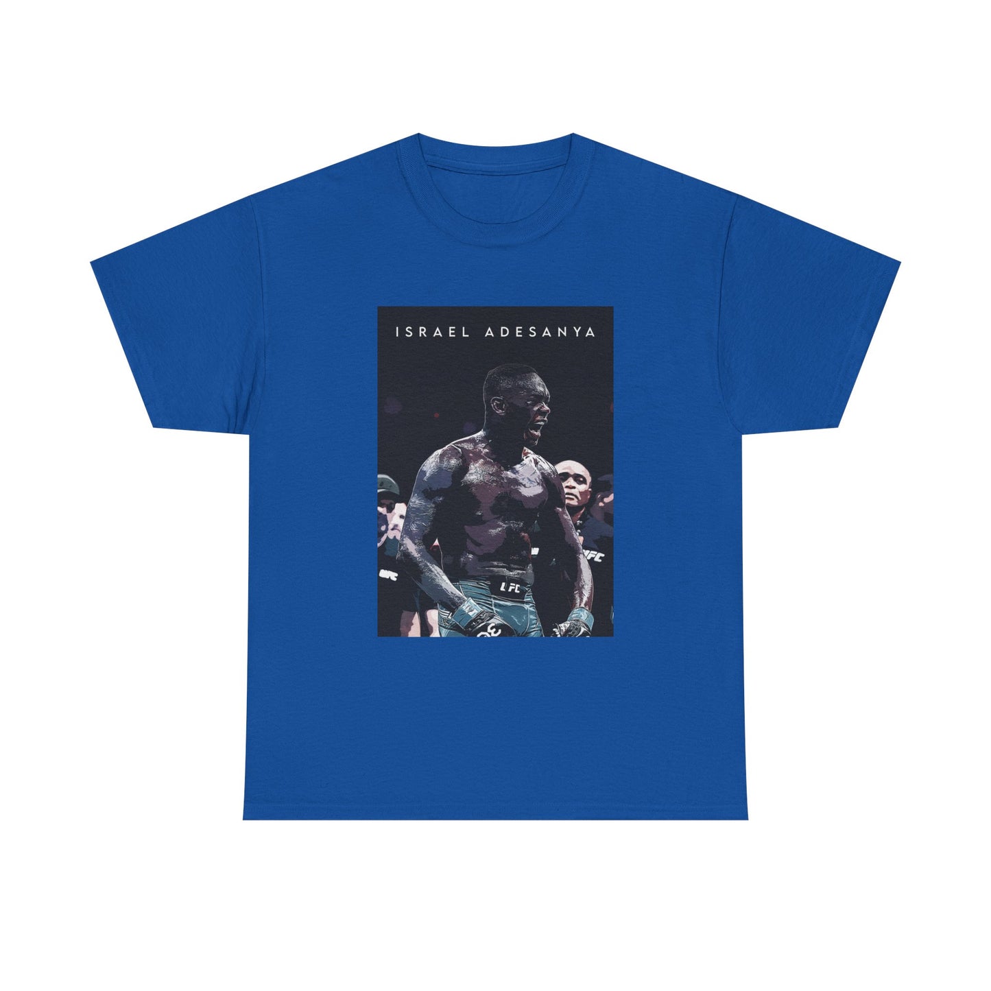 Israel Adesanya Tshirt Poster MMA UFC Merch Champ Graphic Unisex Heavy Cotton
