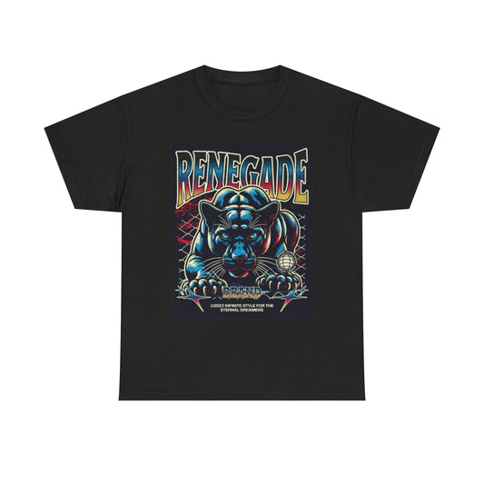 Renegade Panther Graphic T Shirt Street Wear Apparel Unisex Heavy Cotton Tee