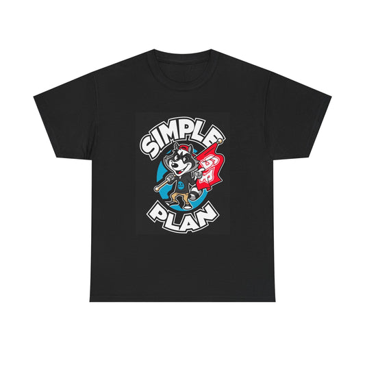 Simple Plan Tshirt Punk Rock Merch Graphic Retro Unisex Heavy Cotton Tee