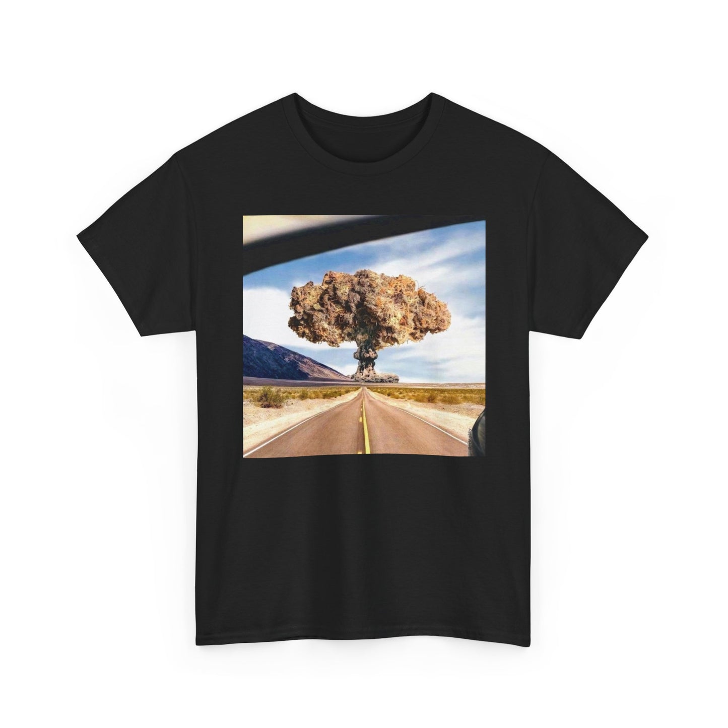 Weed Explosion Art Graphic T Shirt ADULT NEW Heavy Cotton Tee