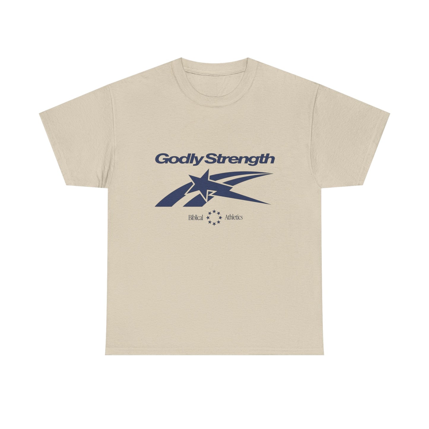 Godly Strength Graphic T Shirt Unisex Heavy Cotton Tee