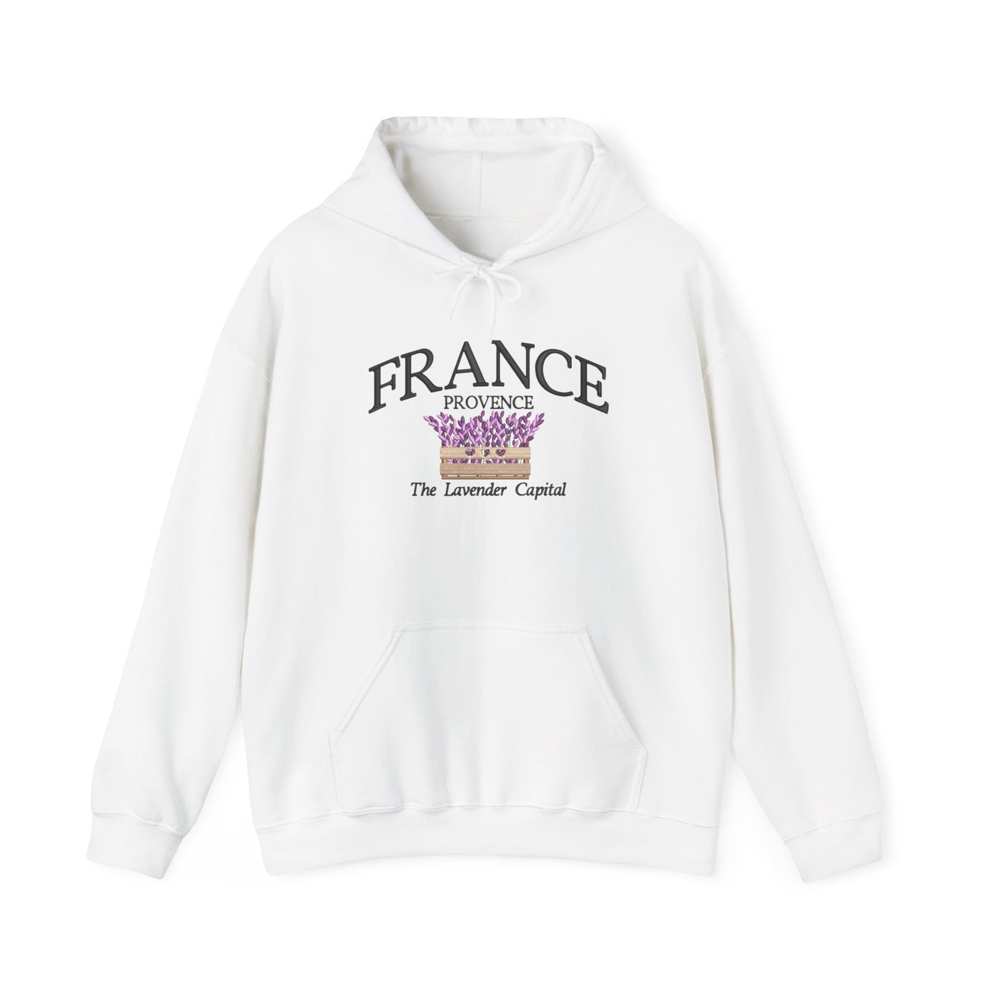 France Lavender Capitol Graphic Hoodie Heavy Blend Sweatshirt NEW