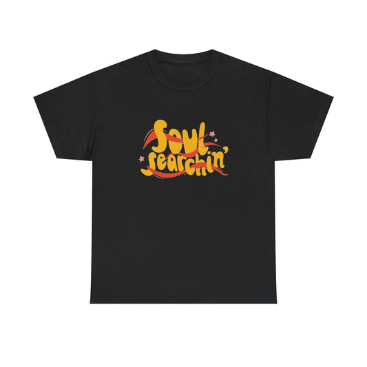 Soul Searching Graphic T-Shirt Cotton Tee New Gift Vintage