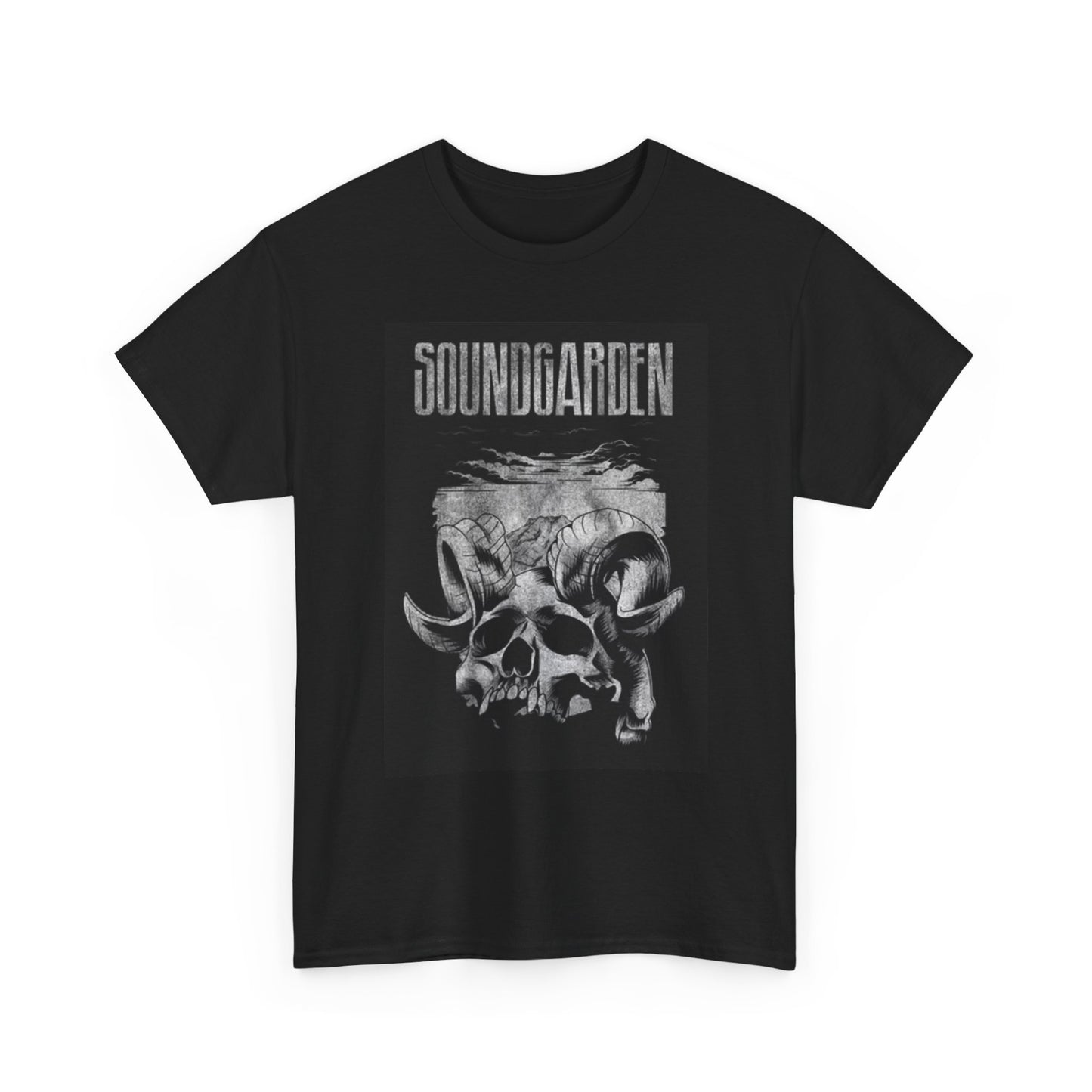 Soundgarden Graphic T Shirt Retro Rock Merch Vintage Unisex Heavy Cotton Tee