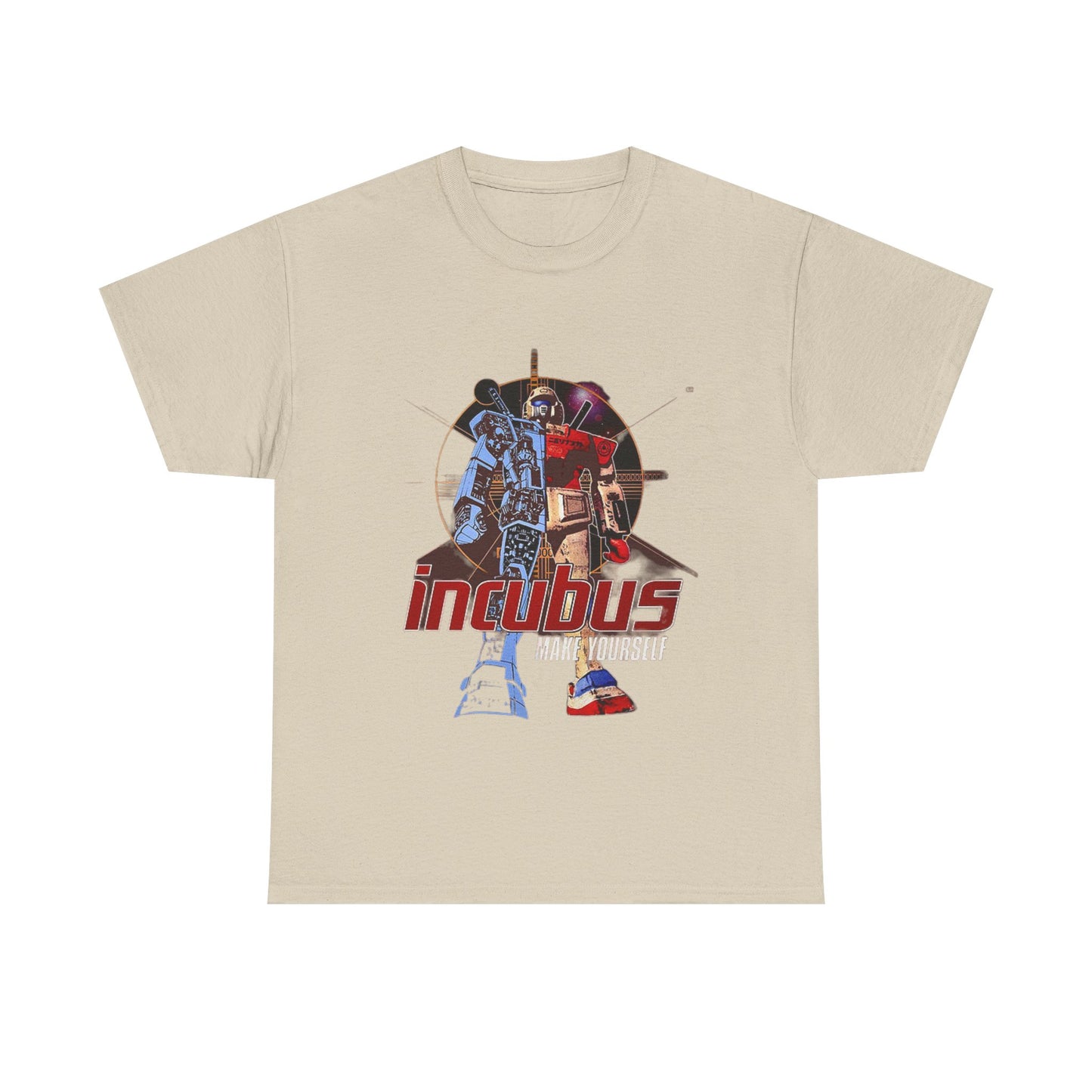 Incubus T-shirt vintage rock band retro metal Unisex Heavy Cotton Tee