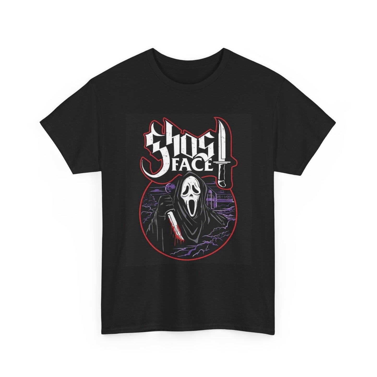 Ghost Face Killer Graphic T Shirt Brand New Cotton Tee