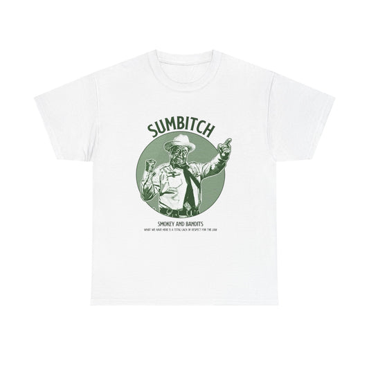 Smokey And The Bandit Funny Graphic T Shirt Unisex Heavy Cotton Tee