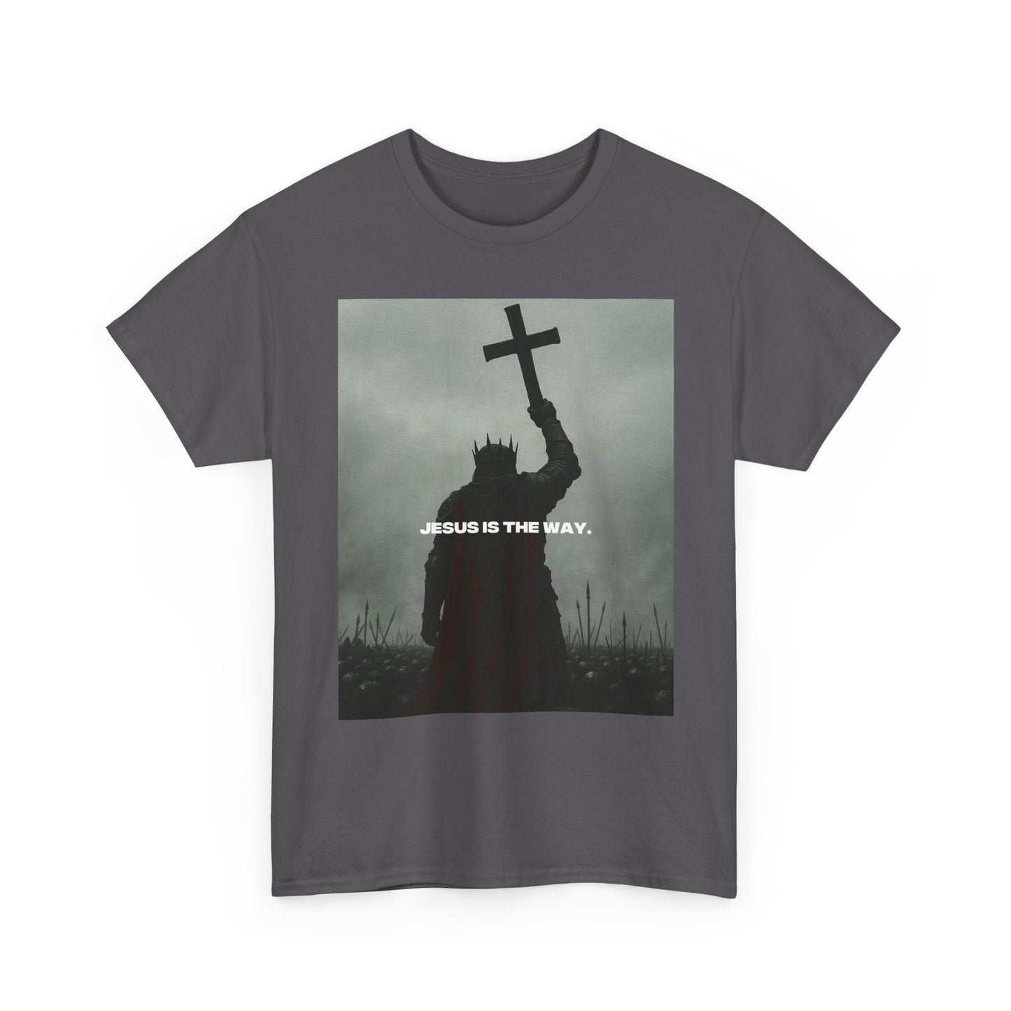 Jesus Is The Way Graphic T Shirt ADULT NEW Heavy Cotton Tee