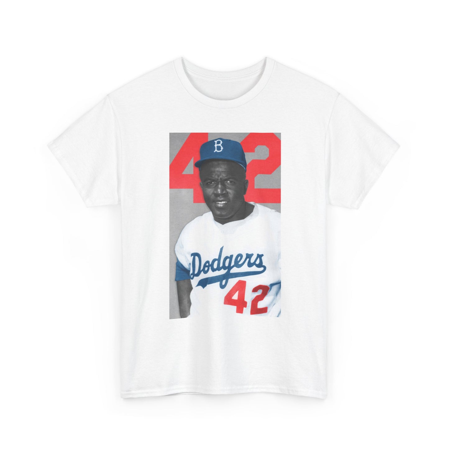 Jackie Robinson Retro 42 T Shirt BRAND NEW Apparel Unisex Graphic Tee USA