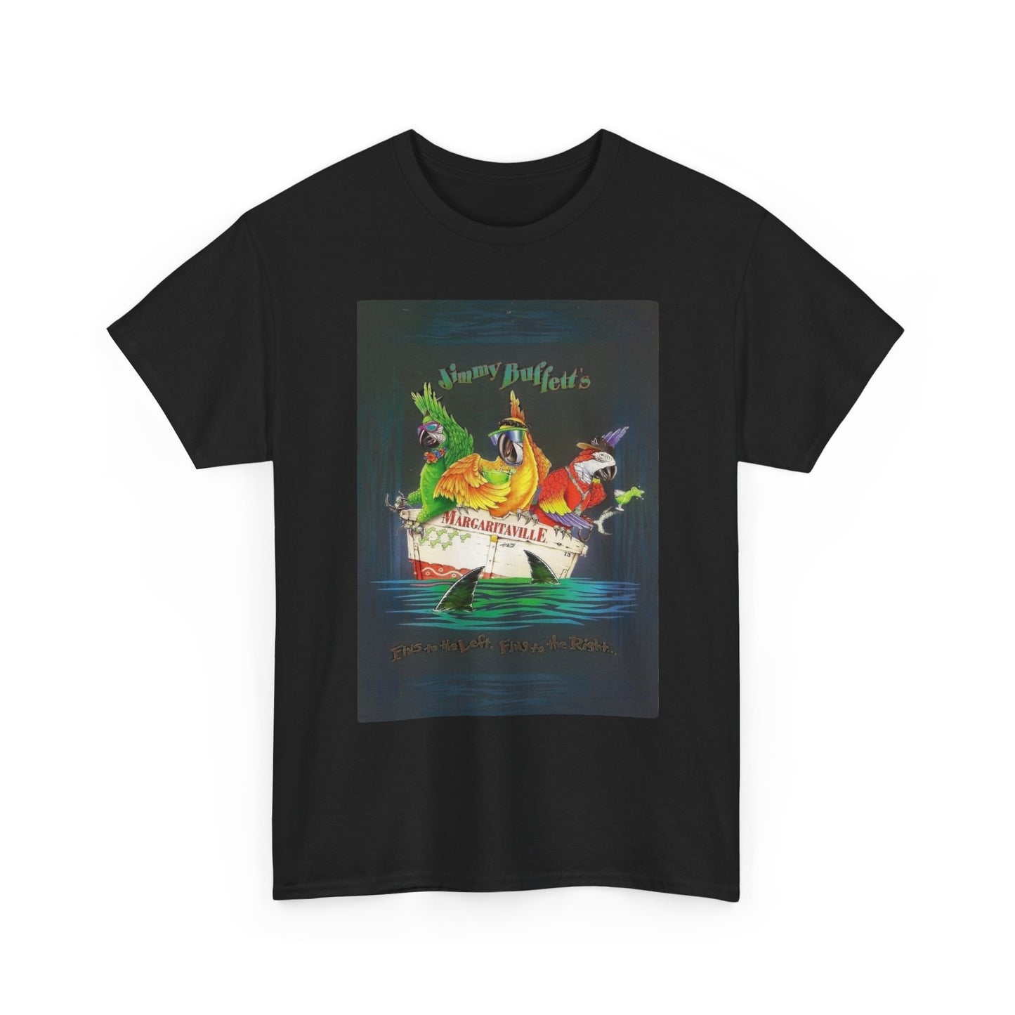 Jimmy Buffett Margaritaville Graphic T Shirt Unisex Heavy Cotton Tee