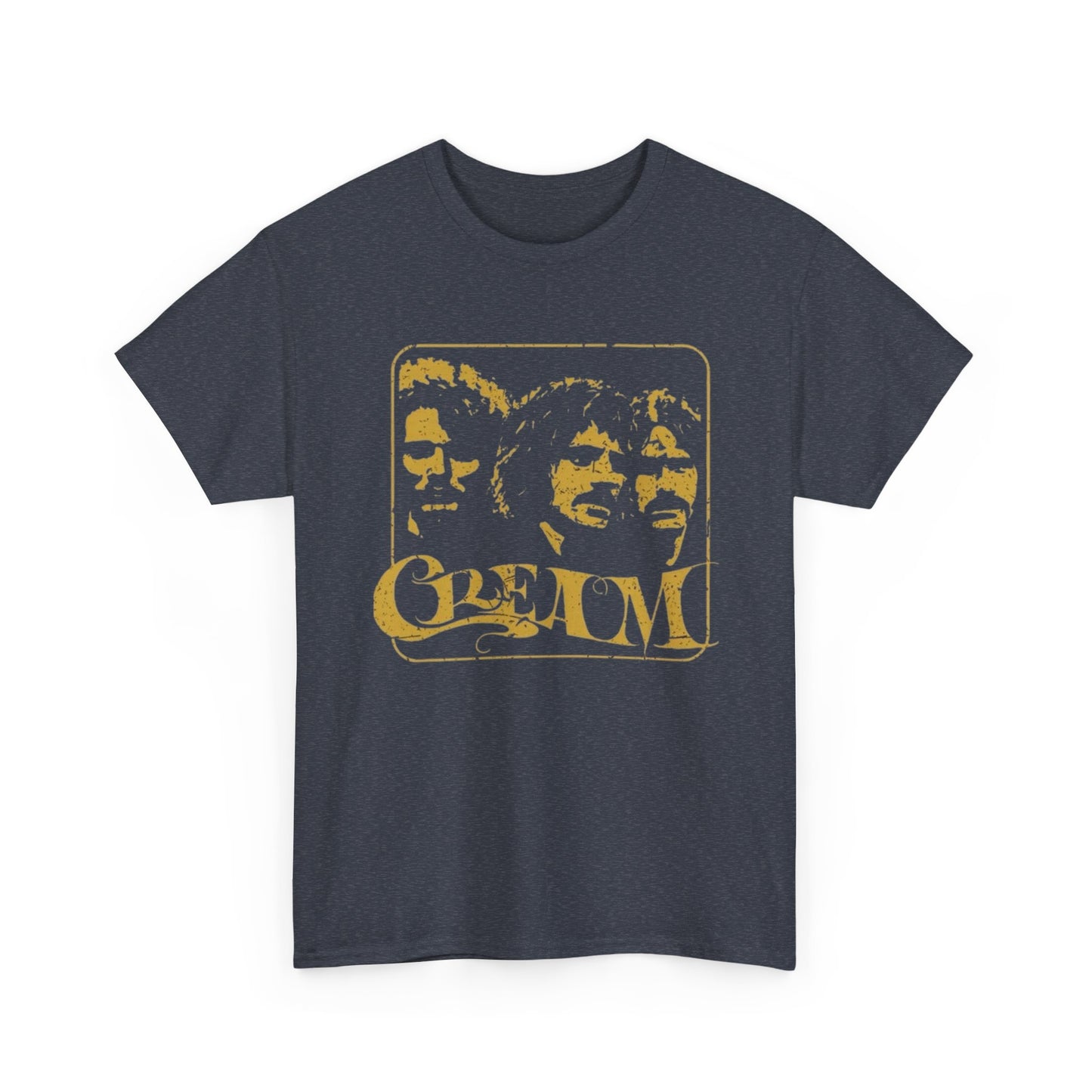 Cream Vintage Rock Graphic T Shirt NEW ADULT Tee