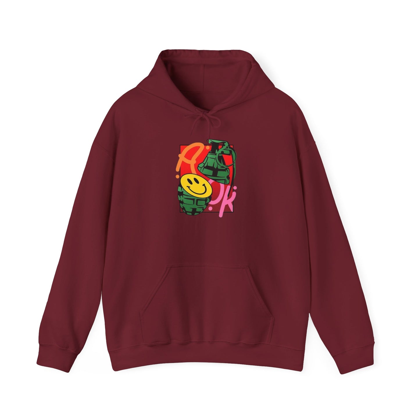 Everything Is A OK Graphic Hoodie Unisex Heavy Blend™ Hooded Sweatshirt