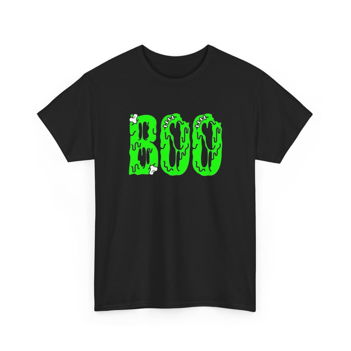 Boo Halloween Fall Scary Graphic T-Shirt Unisex Heavy Cotton Tee