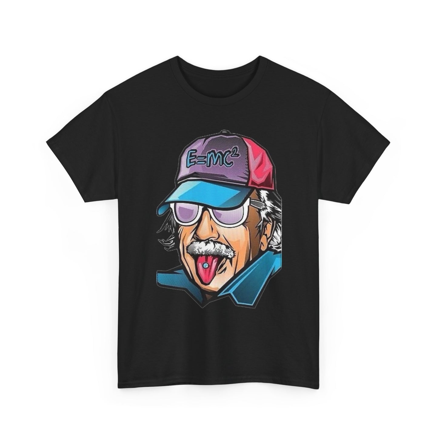 Einstein Tripping Funny Graphic T Shirt NEW Unisex Heavy Cotton Tee