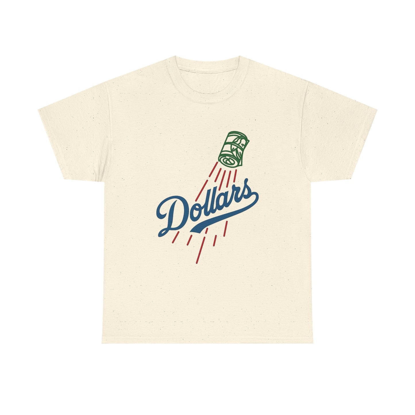 Dollars Baseball LA Cali Graphic T Shirt NEW Vintage Unisex Heavy Cotton Tee